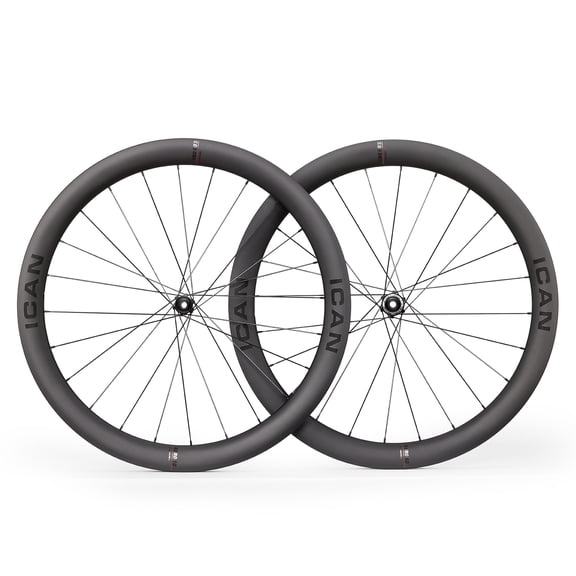 ICAN AERO 50II Disc 1254g 700c Carbon Wheelset 50mm Depth 23mm Inner Width