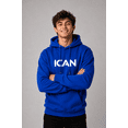 thumbnail image 1 of ICAN Pro Club 3-End Fleece Hoodie - Royal Blue, Size S, 1 of 1