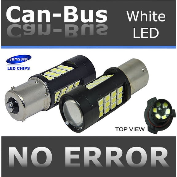 ICBEAMER 2 PCS WHITE 20W 1156 42 LED ICBEAMER LED CHIPS Brand New