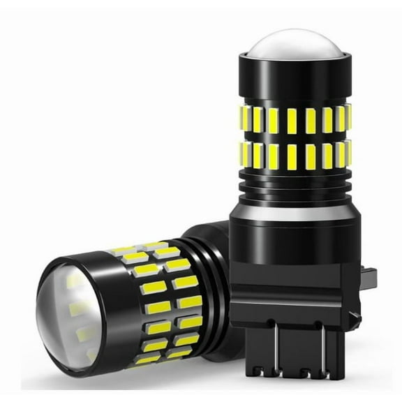 ICBEAMER 3157 LED Bulb for Reverse Lights, Super Bright 3156 3056 3057 4157 3047 4057 3457 LED Bulb for Backup Reverse Tail Parking Brake DRL Turn Signal Lights, Pack of 2