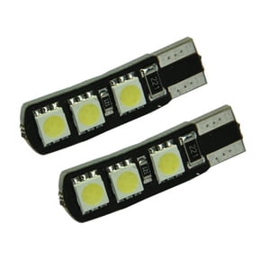 ICBEAMER 2 prs Canbus No Error Hyper White T10 168 920 921 6LED SMD Super Bright Parking bulbs