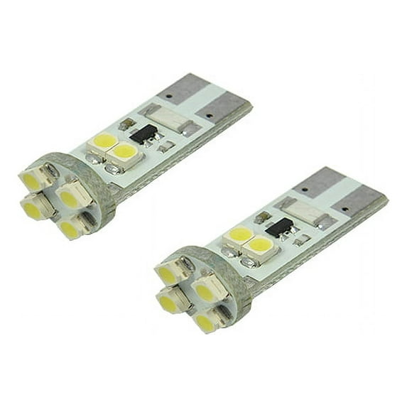 ICBEAMER 4pcs Canbus Error Free License Plate 8 LED LightsBenz Audi BMW Super Blue Fast Ship