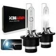 thumbnail image 1 of ICBEAMER 8000K D2S D2C D2R Xenon Factory HID Direct Replacement for 66040 66240 85122 OEM Headlight low beam Color Light Blue bulb, 1 of 9