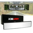 thumbnail image 1 of ICBEAMER 9.4" Car Rear View Mirror, HD Clear Tint, Panoramic Wide Angle Convex Surface, 2 Interior Retractable Rubber Clips, Anti Glare, Automotive Accessories Universal for Truck, Car, SUV, 1 Pack, 1 of 9