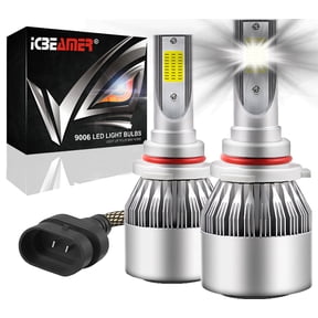 ICBEAMER 9006 HB4 LED COB 12V 36W Canbus Direct Plugin Super White 6000K For Low Beam / Fog Light Headlight Lamps Bulbs