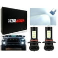 thumbnail image 1 of ICBEAMER H10 9140 9145 LED Bulbs, Plug and Play LED High Beam Headlamp Replacement Kit, 6000K Bright White, Halogen Replacement, Quick Installation, Pack of 2, 1 of 7