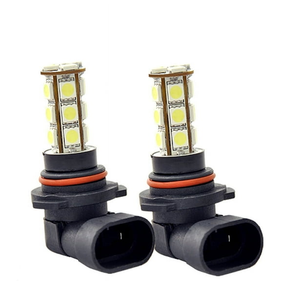 ICBEAMER LED 9006/HB4 12V 18W 5050 LED CHIPS 18 SMD Pure Cool White Fit Fog Light Only Bulbs