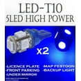 thumbnail image 1 of ICBEAMER x4 Hyper Blue T10 168 920 921 5LED Super Bright 5-SMD LED Bulbs, 1 of 7