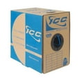 thumbnail image 1 of ICC ICCABT6VBL 1000 ft. Cat6 500UTP 23G 4P CMP Solid Cable, Blue, 1 of 1