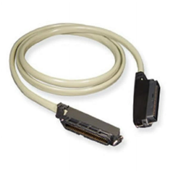 25-PAIR CABLE ASSEMBLY, M-M, 90°, 5'