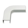 thumbnail image 1 of ICC 3/4" Cable Raceway Flat Elbow, White, 10-Pack, 1 of 3