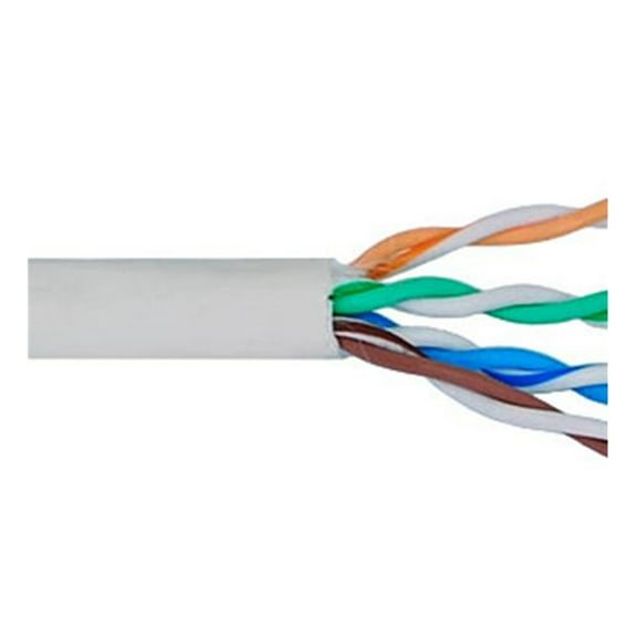 ICC - Bulk cable - 1000 ft - 0.2 in - UTP - CAT 6 - riser, solid - white