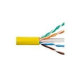 thumbnail image 1 of ICC - Bulk cable - 1000 ft - UTP - CAT 6e - riser, solid - yellow, 1 of 10