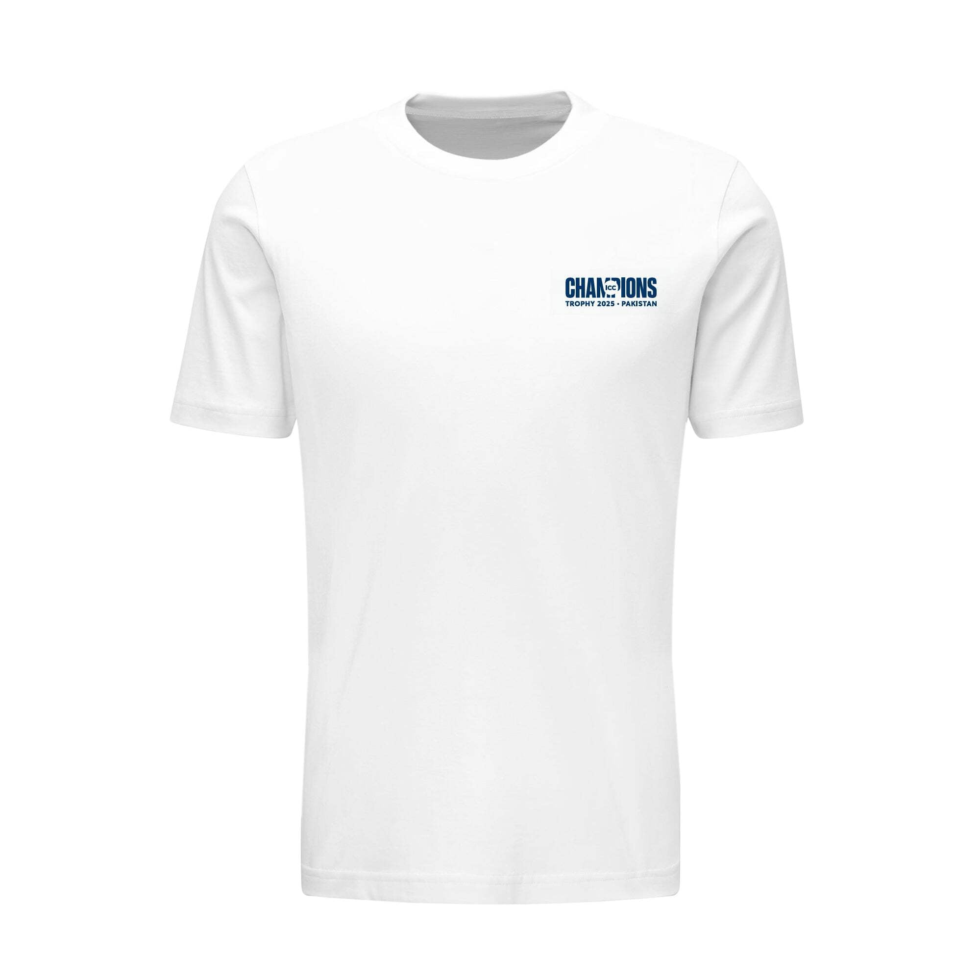 ICC Champions Trophy 2025 Match Schedule White Tshirt