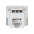 thumbnail image 1 of ICC IC1076VVWH Module, Voice, Rj-11, Ez, 400 Pk, White, 1 of 4