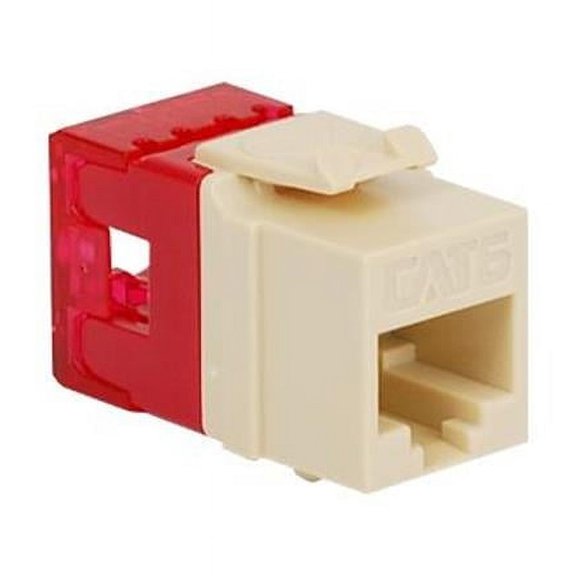 ICC IC1078F6AL Cat 6 High Density Modular Connector, Almond