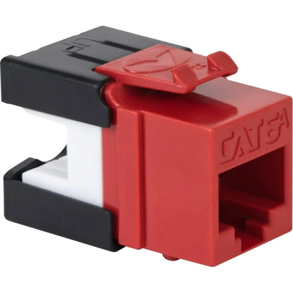 ICC IC1078GARD Cat 6a Utp Modular Connector, Red