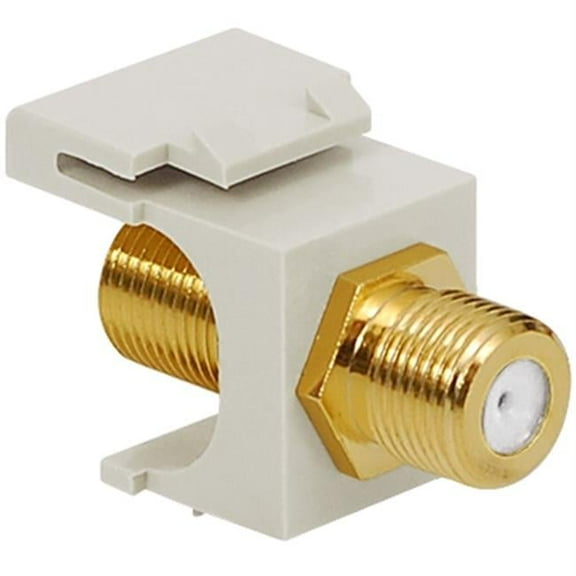 ICC IC107B5GWH F-Type Gold Plated - 2ghz- White