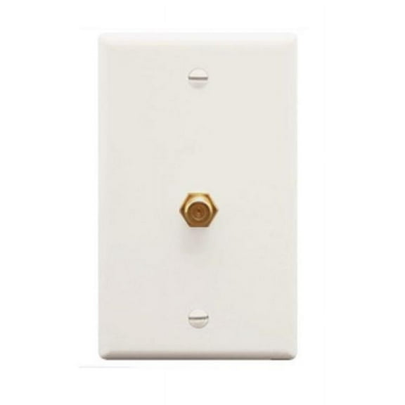 ICC IC630EG0WH F Type Wall Plate - White