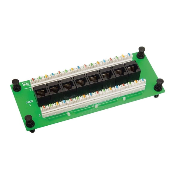 ICC ICC-ICRESDPB3C Cat 6 Data Compact Module, 8-Port
