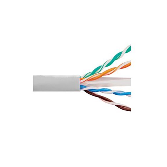 ICC ICCABP6EWH Cat.6 UTP Cable - Category 6 for Network Device - 1000 ft - Bare Wire - Bare Wire - White
