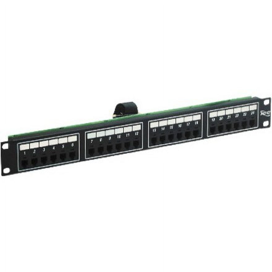 ICC ICMPP24TF2 Patch Panel, Female Telco, 24-Port, 8P2C