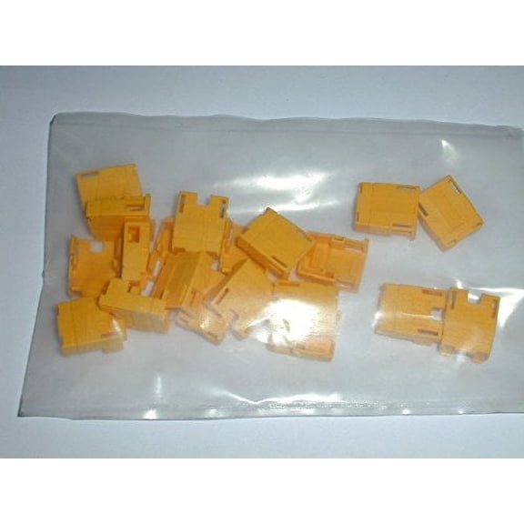 ICC ICPCSR-8-YELLOW STRAIN RELIEFS FOR RJ45 PATCH CORDS (10PER PACK) - ICPCSR-8-YELLOW