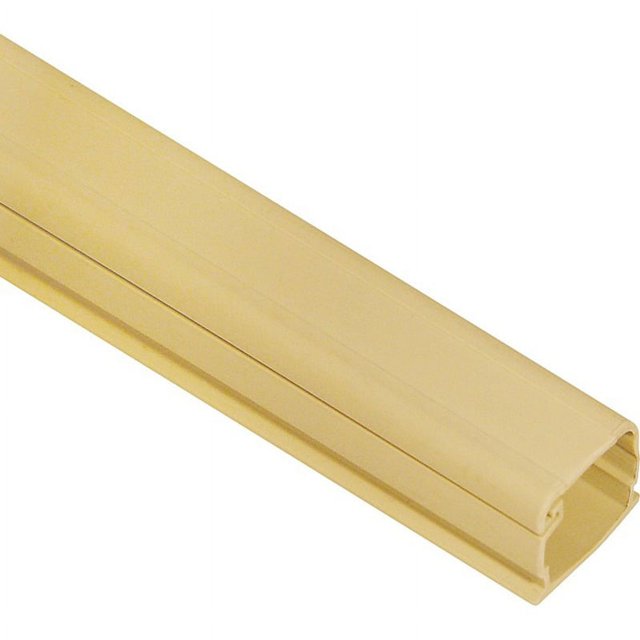 ICC ICRWR118IV 8' Cable Raceway Section, 3/4″ W x 1/2″ H, Ivory, 160