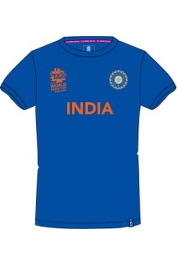 ICC Mens India Crew Neck - Poly TWC 11 (T20 - 2016 - Indian Sizes)