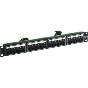 ICC Voice 6P4C Patch Panel with Female Telco in 24 Ports and 1 RMS
