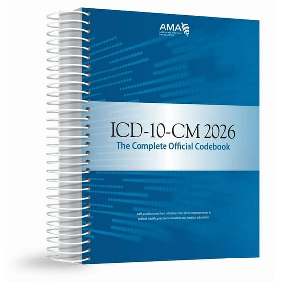 ICD-10-CM 2026 the Complete Official Codebook, (Spiral-Bound)