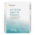 thumbnail image 1 of Pre-Owned ICD-10-CM Expert for Physicians 2016: The Complete Official Version (Paperback) 1622540492 9781622540495, 1 of 1