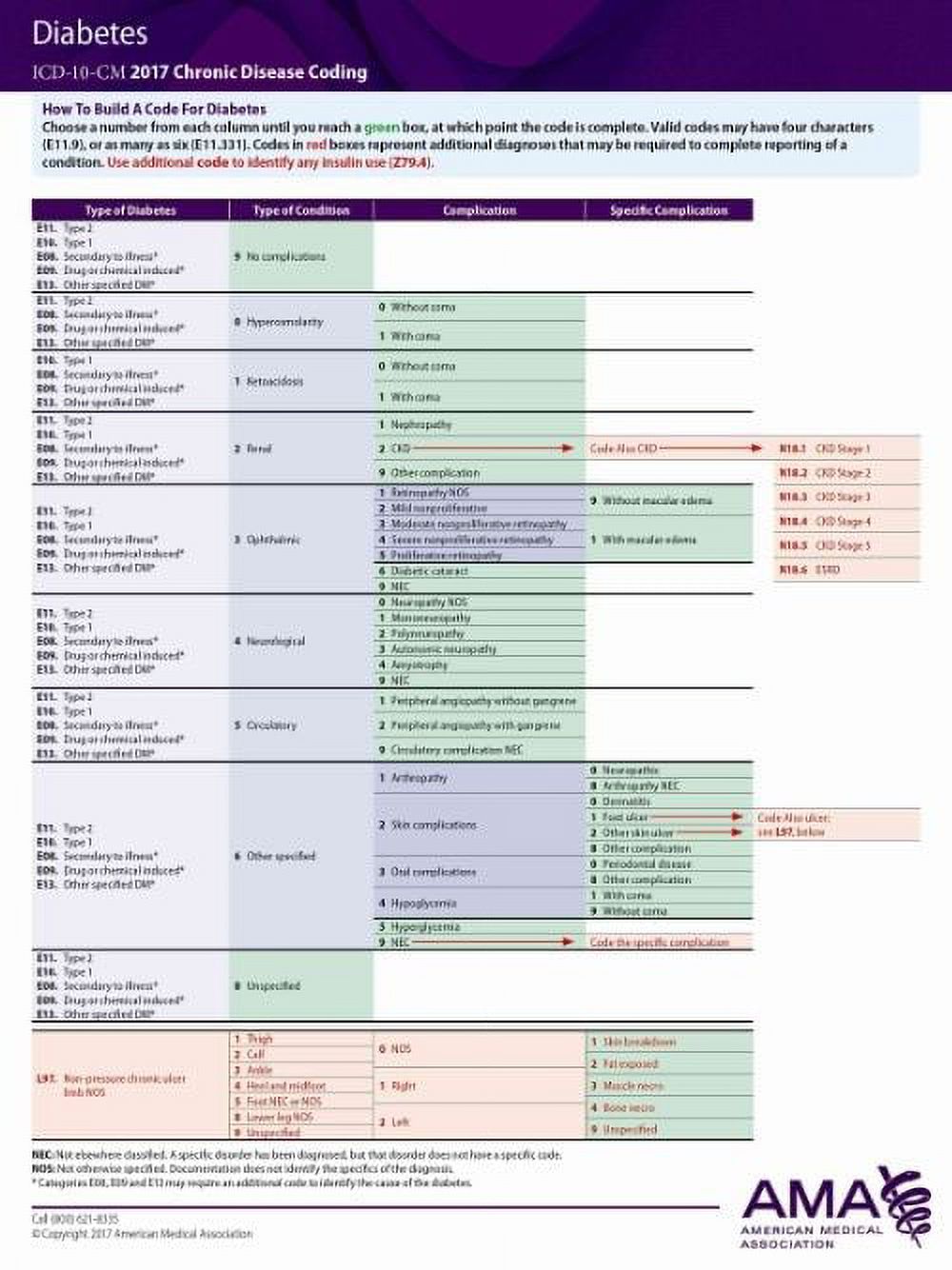 ICD10 Chronic Disease Card 2017 Hip and Pelvic Fractures/ Arthritis