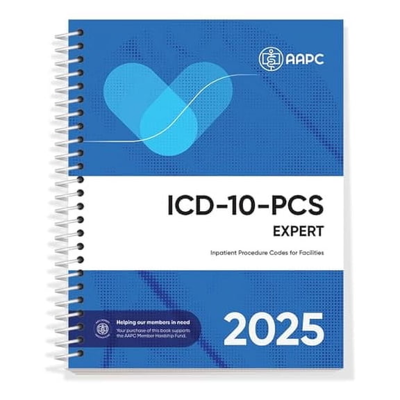 ICD-10-PCS Complete Code Set 2025, 9781635277456, 1635277450, Paperback, First Edition edition