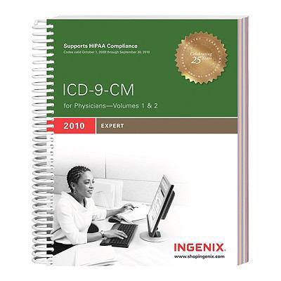 Pre-Owned ICD-9-CM 2010 Expert for Physicians Volumes 1 & 2 (ICD-9-CM Expert for Physicians, Vol. 1 & 2) (Unknown) 1601512619 9781601512611