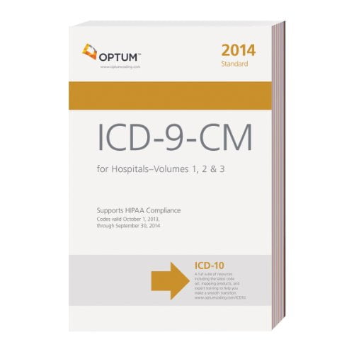 Pre-Owned ICD-9-CM Standard for Hospitals, Volumes 1, 2 & 3 2014