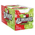 thumbnail image 1 of ICE BREAKERS Cherry Limeade Sugar Free Breath Mints, 1.5 oz Tin, Pack of 8, 1 of 5