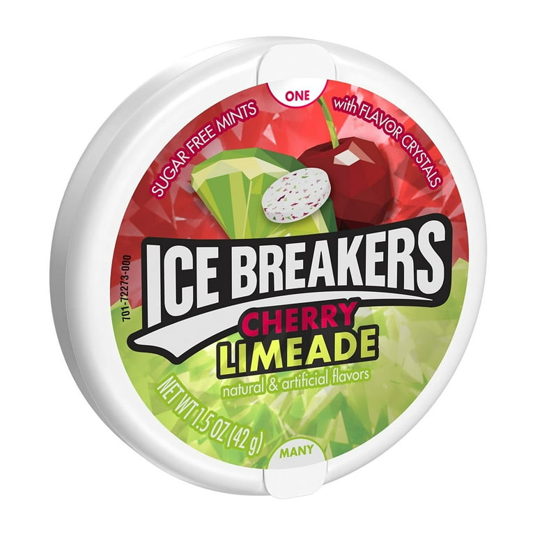 ICE BREAKERS Multipack Cherry Limeade Sugar Free Breath Mints, 1.5