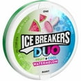 thumbnail image 1 of Ice Breakers Duo Watermelon Flavored Mints (Pack of 10), 1 of 1
