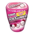 thumbnail image 1 of ICE BREAKERS ICE CUBES Raspberry Sorbet Chewing Gum Sugar Free, 40-Count Pieces, Pack of 8, 1 of 2