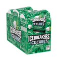 ICE BREAKERS Ice Cubes Spearmint Sugar Free Chewing Gum Bottles, 3.24