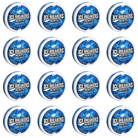 ICE BREAKERS Sugar Free Mints, Coolmint, 1.5 Ounce (Pack of 8) (2-Pack)