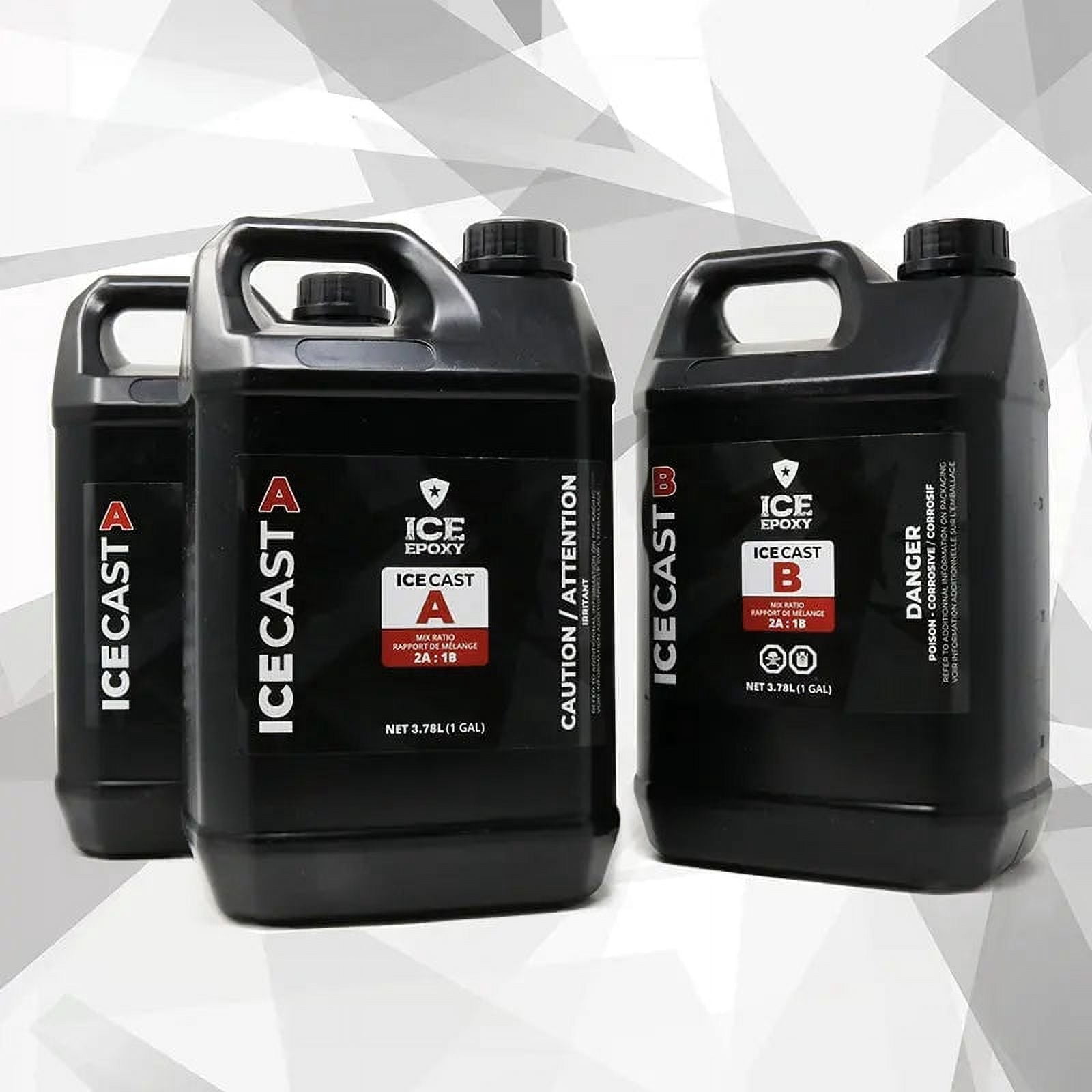 ICE-CAST 3 Gallons Crystal Clear Epoxy Resin