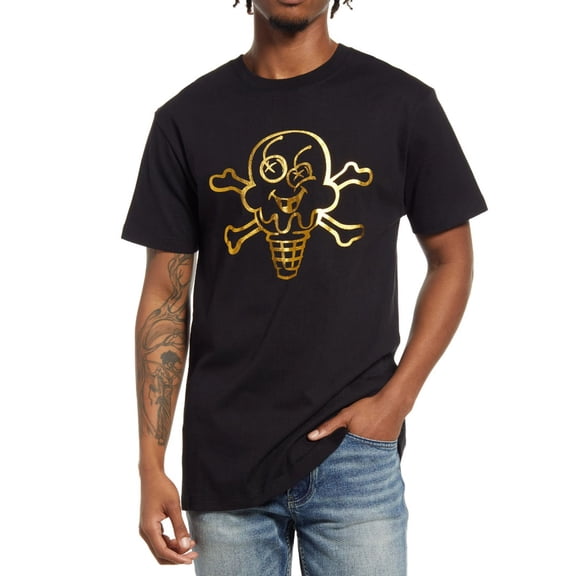 ICE CREAM Male Adult XL 421-3201-BLK Black