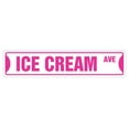 thumbnail image 1 of ICE CREAM Street Sign shop lover new store scoop | Indoor/Outdoor |  24" Wide, 1 of 5