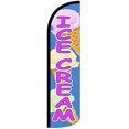 thumbnail image 2 of COFFEE Windless Swooper Flag Feather Banner Sign - 3ft X 11.5ft 2 of 5