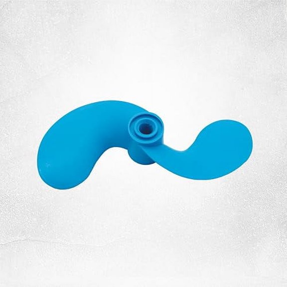 ICE EATER Replacement Blue Propeller| MPN: 20005 | 7" Length; 1/2-20 Thread for .5" Shaft | Hydrasearch