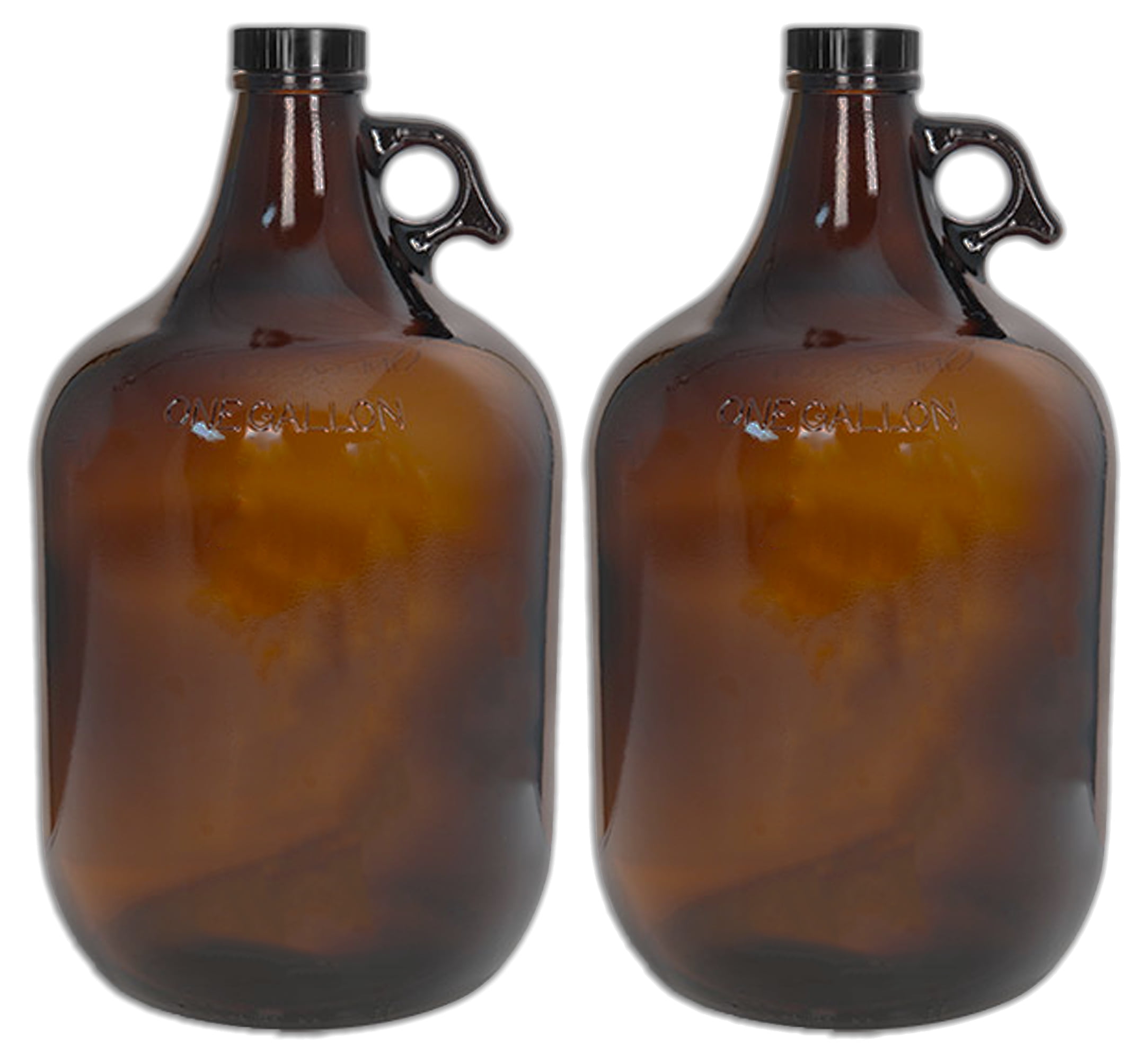 ICE N COLD 128oz Amber protection from harmful UV rays Growler 2 Count