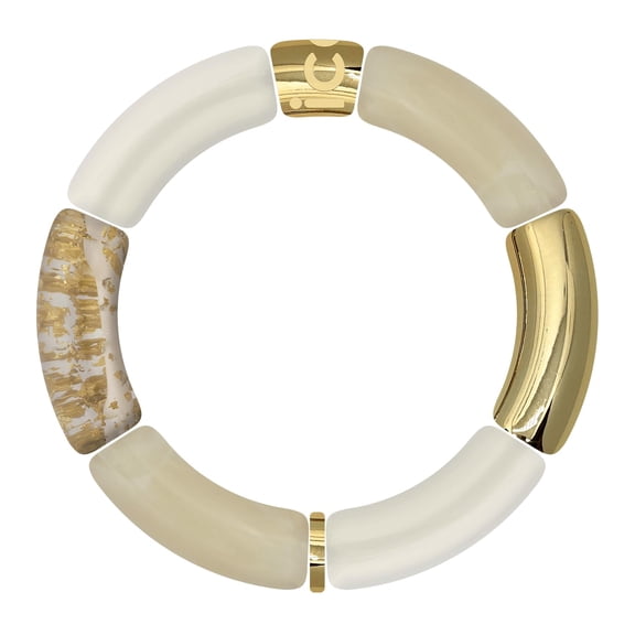ICE-WATCH - ICE - Ice Jewelry Bella Bracelet - Beige almond gold Fashion Bracelet for Women (023542) - Splash-Proof - Sober, Chic, Elegant Bracelet - 160 to 230 mm Length