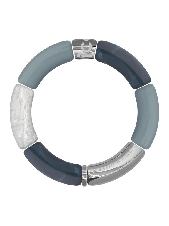 - ICE - Ice Jewelry Bella Bracelet - Blue silver midnight Fashion Bracelet for Women (023551) - Splash-Proof - Sober, Chic, Elegant Bracelet - 160 to 230 mm Length